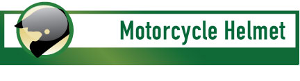 MOTORCYCLE HELMET Stickers (2-sets of mini stickers)