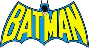 Batman Retro Logo Sticker C&D Visionary