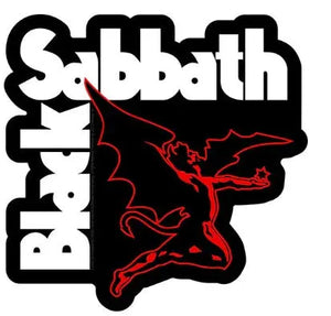 Black Sabbath Demon Logo Sticker C&D Visionary