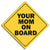 Your Mom on Board - 5" x 5" Bumper Sticker--Car Magnet- -  Decal Bumper Sticker-funny Bumper Sticker Car Magnet Your Mom on Board-  Decal for carscaution, funny, your mom