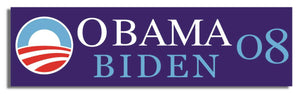 Obama Biden '08 -  Political Bumper Sticker, Car Magnet Humper Bumper