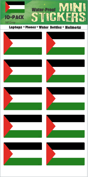 Palestine Flag Bumper Stickers, Sticker Sets, Car Magnet Humper Bumper