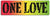 One Love - 3" x 10" Bumper Sticker--Car Magnet- -  Decal Bumper Sticker-peace Bumper Sticker Car Magnet One Love-    Decal for carsliberal, peace, political