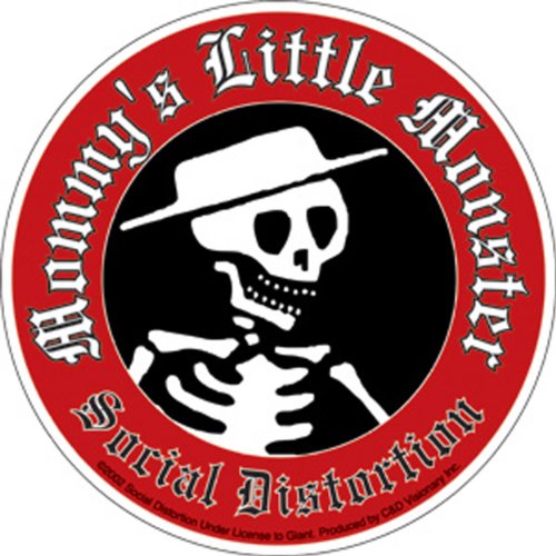 SOCIAL DISTORTION Little Monster Sticker - Humper Bumper Sticker 