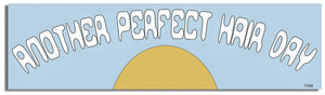 Another Perfect Hair Day  -  Funny Bumper Sticker, Car Magnet Humper Bumper