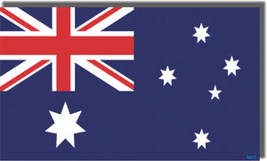 Australian Flag - Flag Bumper Sticker, Car Magnet Humper Bumper