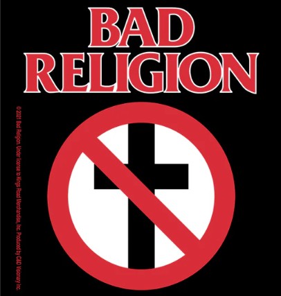 Bad Religion Sticker No Cross