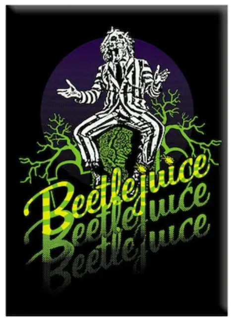 Beetlejuice Fridge Magnet C&D Visionary