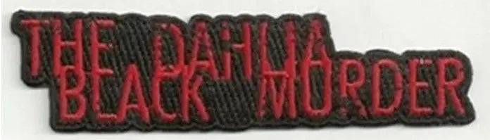 Black Dahlia Murder Red Logo Patch Backstage Fashion