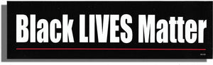 Black Lives Matter - Political Bumper Sticker, Car Magnet Humper Bumper
