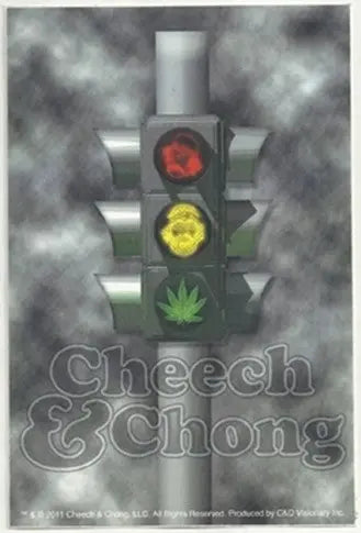 Cheech & Chong Street Light Sticker Backstage Fashion