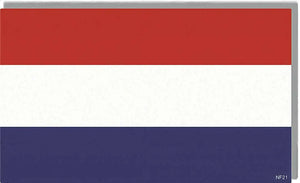 Dutch Flag Bumper Sticker, Car Magnet Humper Bumper
