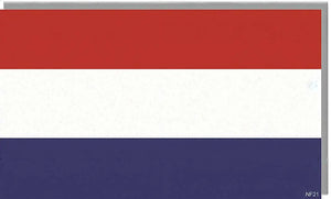 Dutch Flag Bumper Sticker, Car Magnet Humper Bumper