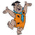 Flintstones Fred Dance Patch - Humper Bumper patch 