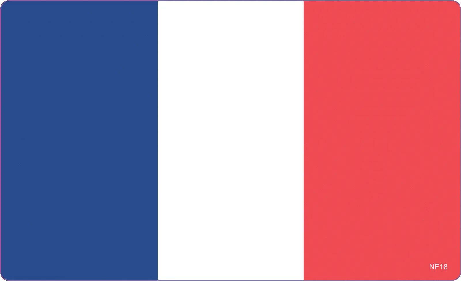 French Flag Bumper Sticker, Car Magnet Humper Bumper
