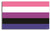 Gender Fluid flag - 3" x 5" Bumper Sticker--Car Magnet- -  Decal Bumper Sticker-LGBT Bumper Sticker Car Magnet Gender Fluid flag-  Decal for carsGay, lgbt, lgbtq, lgtq+, pride, trans, transgender