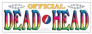 GRATEFUL DEAD Official Dead Head Sticker C&D Visionary