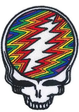Grateful Dead SYF Rainbow Bolt Patch C&D Visionary