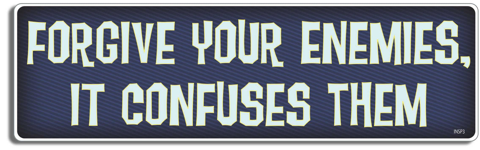 Don't point a finger, when you can lend a hand - 3" x 10" Bumper Sticker--Car Magnet- -  Decal Bumper Sticker-Don't point a finger, when you can lend a hand - 3"Help others