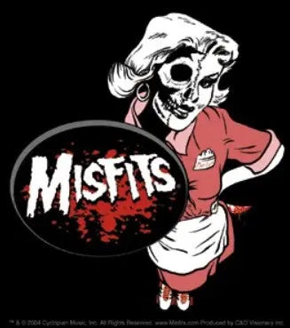 MISFITS Waitress Sticker C&D Visionary