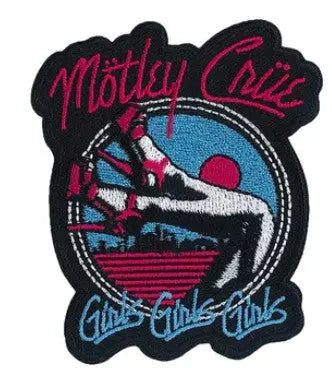 Mötley Crüe Girls Girls Girls Patch C&D Visionary