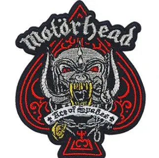 Motörhead Metallic Ace of Spades Patch C&D Visionary