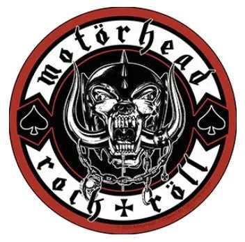 Motorhead Rock & Roll Round Sticker C&D Visionary