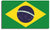 Brazilian Flag - 3" x 5" Bumper Sticker--Car Magnet- -  Decal Bumper Sticker-national Bumper Sticker Car Magnet Brazilian Flag-  Decal for carsamerican flag, anti war, international flags, patriot, patriotic, peace, protest war, stars and stripes