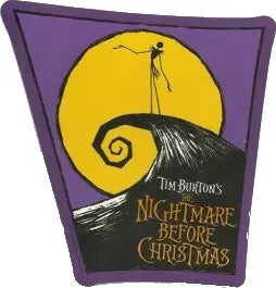 NIGHTMARE BEFORE CHRISTMAS Poster Sticker Backstage Fashion