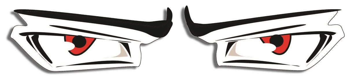 Anime eyes #4 size: 3"H Bumper Sticker-s -  Decal Bumper Sticker-cool Bumper Sticker Car Magnet Anime eyes -  Decal for carsdigimon, dragon ball, manga, pokemon