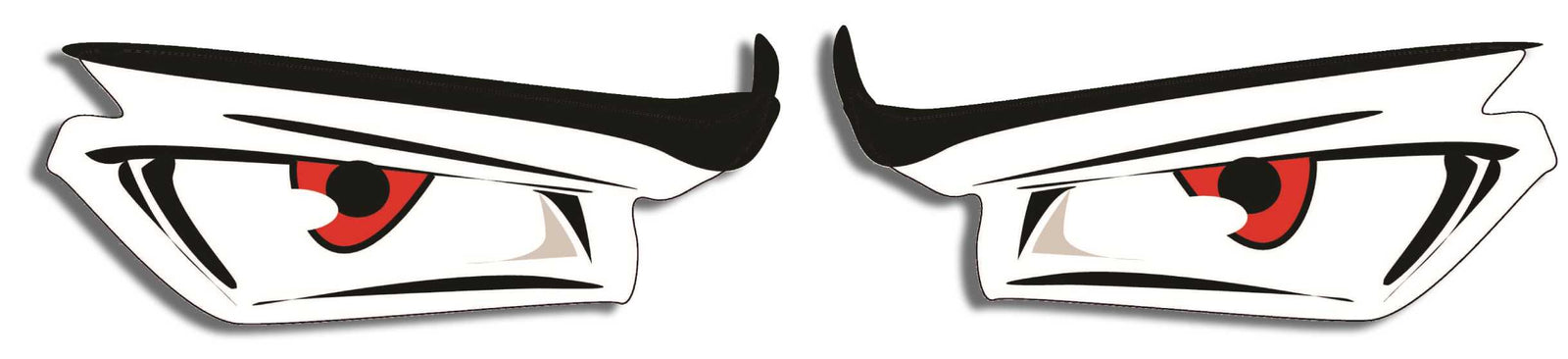 Anime eyes #4 size: 3"H Bumper Sticker-s -  Decal Bumper Sticker-cool Bumper Sticker Car Magnet Anime eyes -  Decal for carsdigimon, dragon ball, manga, pokemon