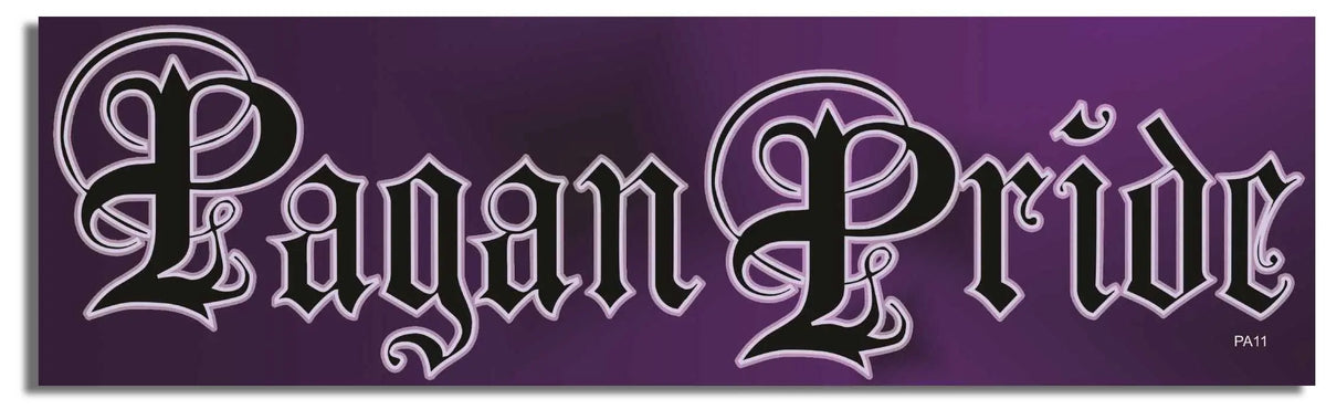 Pagan Pride - Pagan Bumper Sticker, Car Magnet Humper Bumper