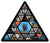 Pink Floyd Triangle Sticker C&D Visionary