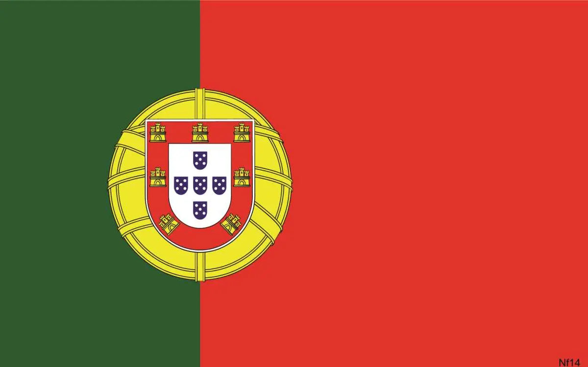 Portuguese Flag Bumper Sticker, Car Magnet Humper Bumper
