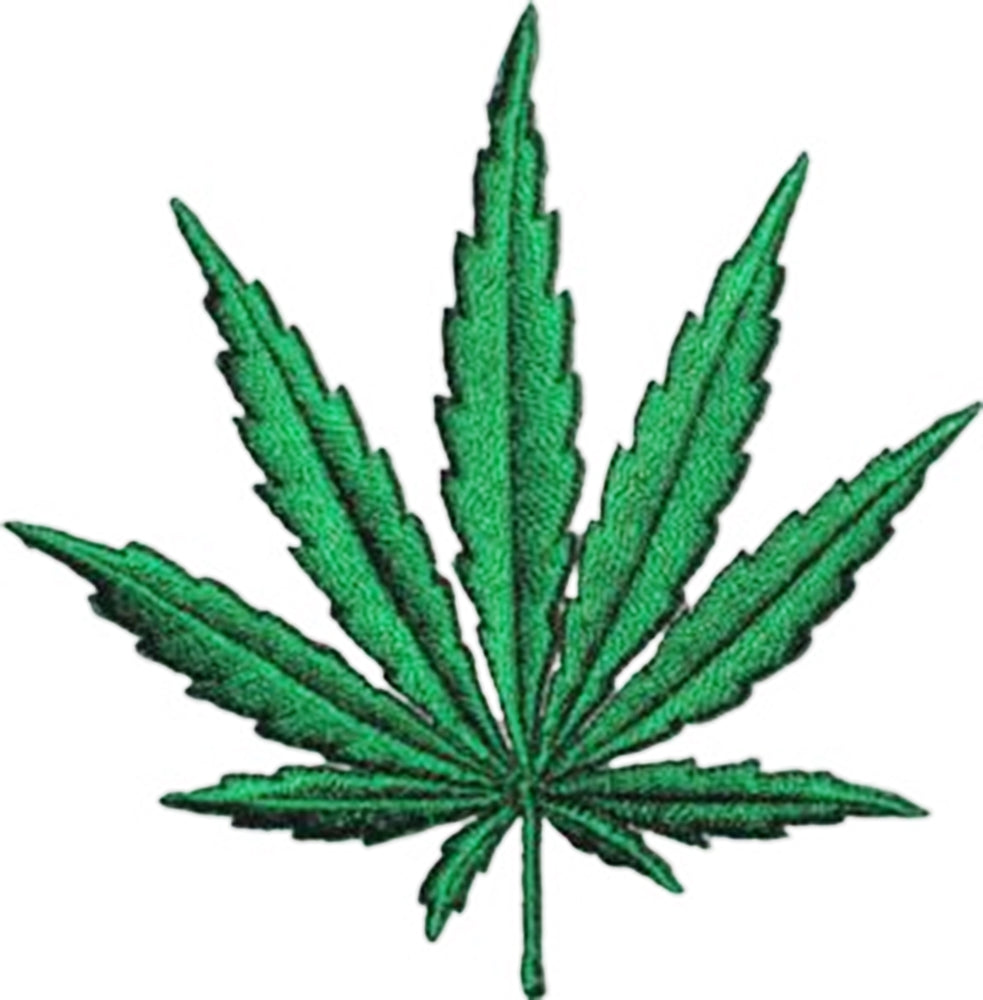 Cannibis Leaf Patch - Humper Bumper Patch 