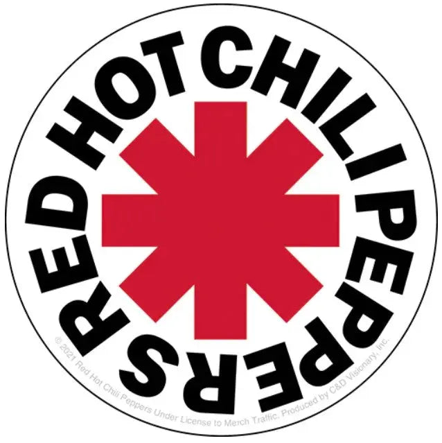 Red Hot Chili Peppers Sticker C&D Visionary