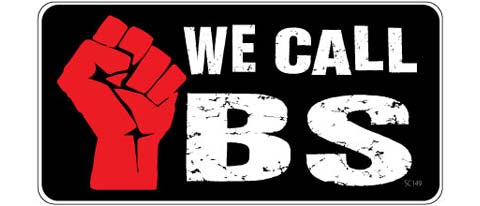 We call BS - 3" x 6" Bumper Sticker--Car Magnet- -  Decal Bumper Sticker-political Bumper Sticker Car Magnet We call BS-  Decal for carsanti gun, anti nra, ban assault weapons, ban guns, Gun control, marchforourlives