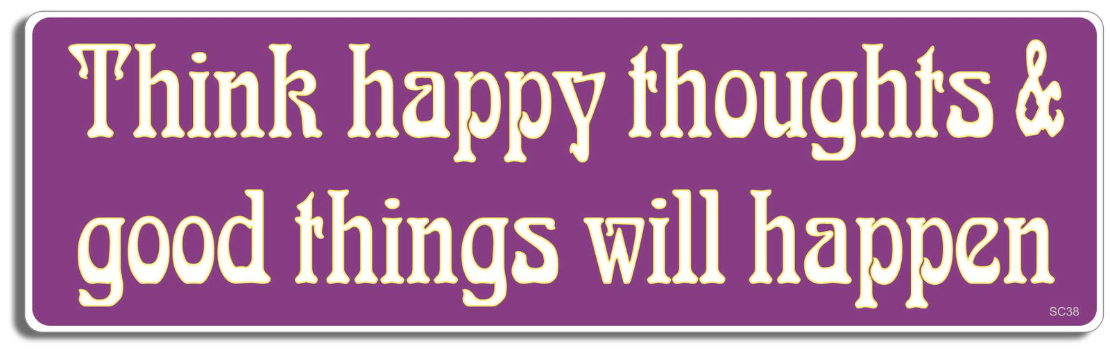 Don't stop believing - 3" x 10" Bumper Sticker--Car Magnet- -  Decal Bumper Sticker-political Bumper Sticker Car Magnet Don't stop believing-   Decal for cars80's rock, Believe, comfort, faith, hope, journey, positive, stoicism