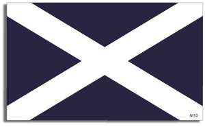 Scottish Flag - Flag Bumper Sticker, Car Magnet Humper Bumper