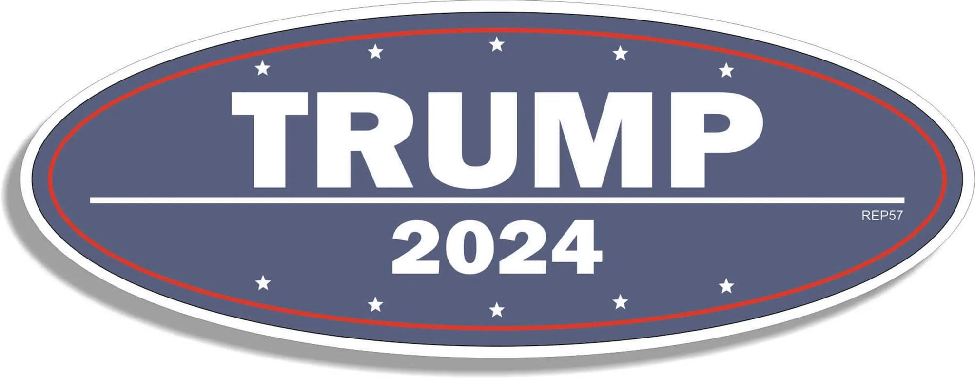 Trump 2024 Campaign Bumper Sticker Show Your Support! Decal Depot STL