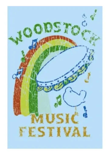 Woodstock Fridge Magnet C&D Visionary