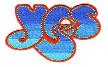 Yes (band) Fade Logo Patch C&D Visionary