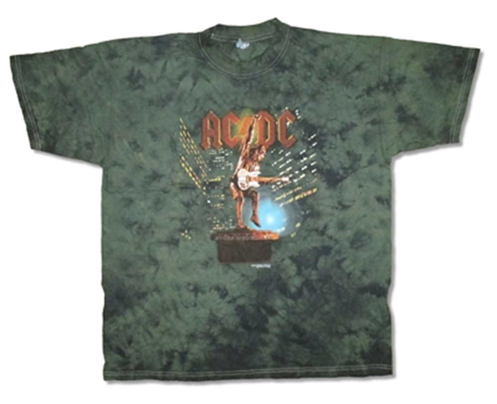 AC/DC Stiff Upper Lip Tie Dye Tee - Humper Bumper T-Shirt 2XL