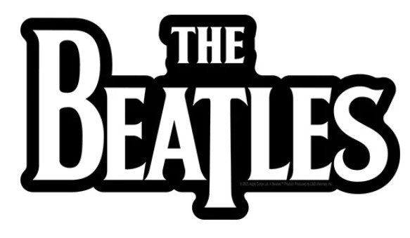 The Beatles Name Logo Sticker