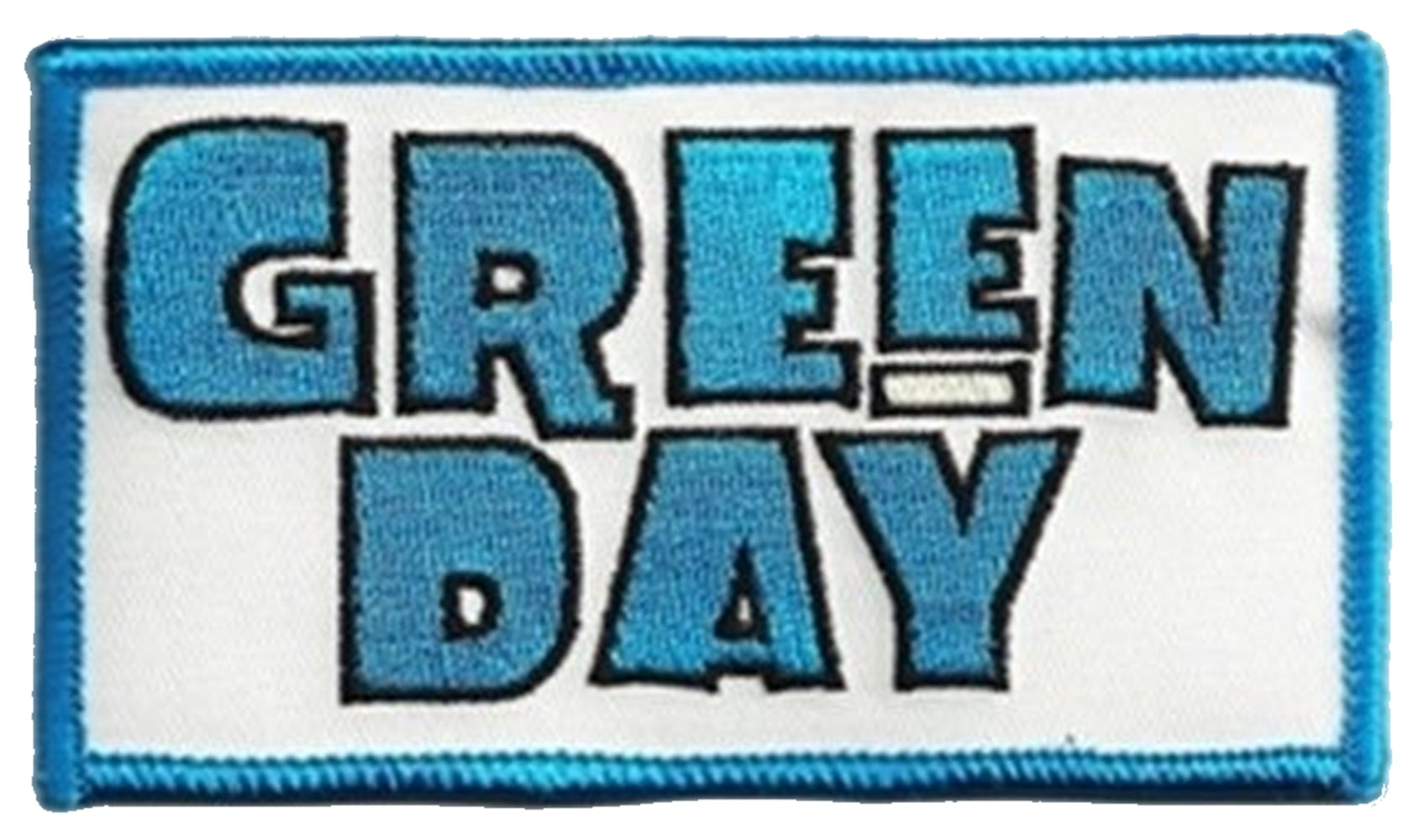 GREEN DAY Block Logo Patch - Humper Bumper Patch 