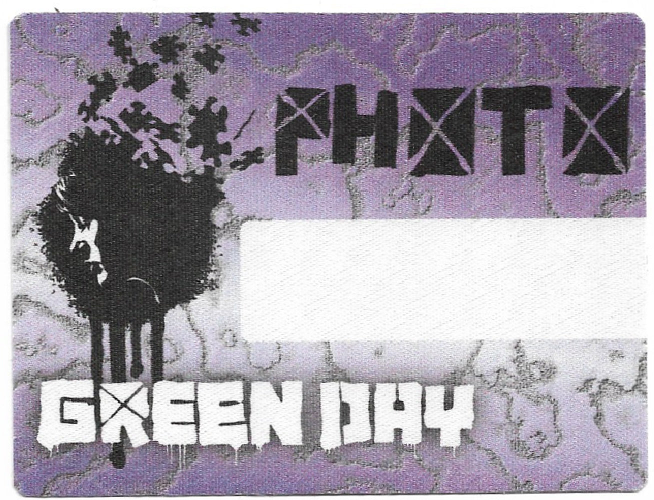 GREEN DAY Photo Back Stage Pass - Humper Bumper Backstage Pass Sticker 