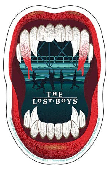 The Lost Boys Vampire Mouth Sticker
