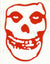 Misfitd Logo Rub On Vinyl Cut Sticker - Humper Bumper Rub-On Sticker Red