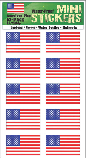 American Flag - Flag Bumper Sticker, Car Magnet