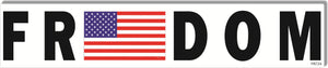 Freedom -  Patriotic Bumper Sticker, Car Magnet